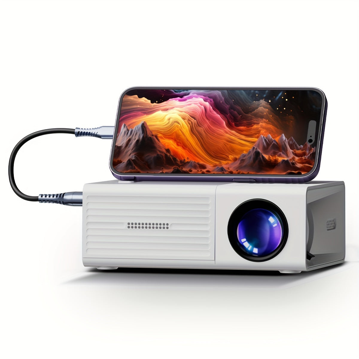 VisionPocket – Mini Proiector Portabil